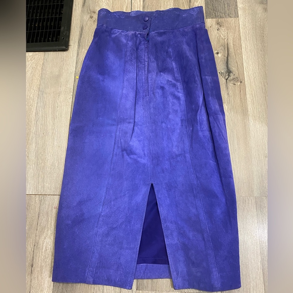 Vintage Danier Leather skirt